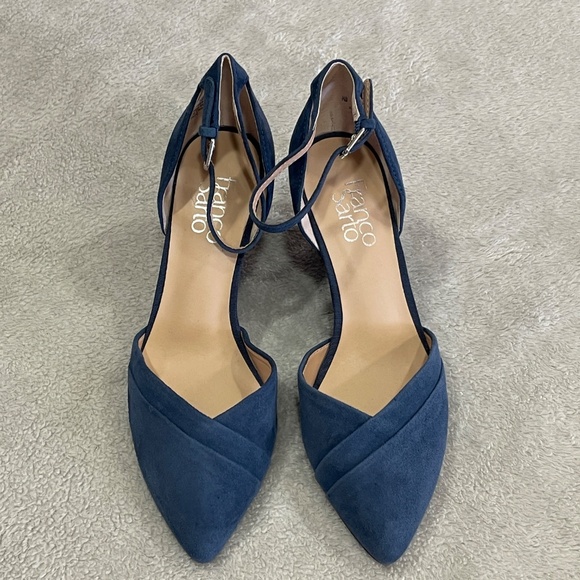 Frano Sarto Faye Wedge Pumps Size 7 - Picture 3 of 12